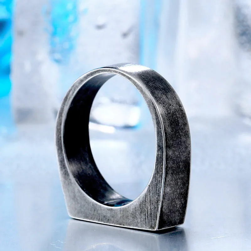 Trendy Titanium Steel Personalized Rings for Men and Women by Planderful